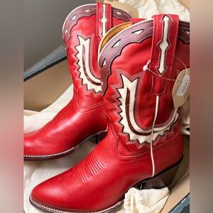 The Jolene  crimson Western Cowboy Boots
